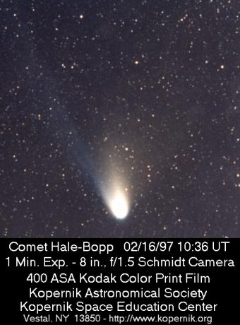 1997年2月16日的海尔波普彗星