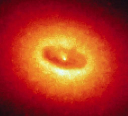 1992年11月19日HST发现NGC4261核心的疑似黑洞吸积盘