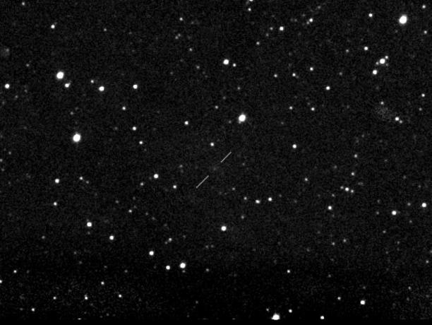 麦克诺特彗星于2006年8月7日发现时候的模样，谁能曾想它会成为日后举世瞩目的大彗星。